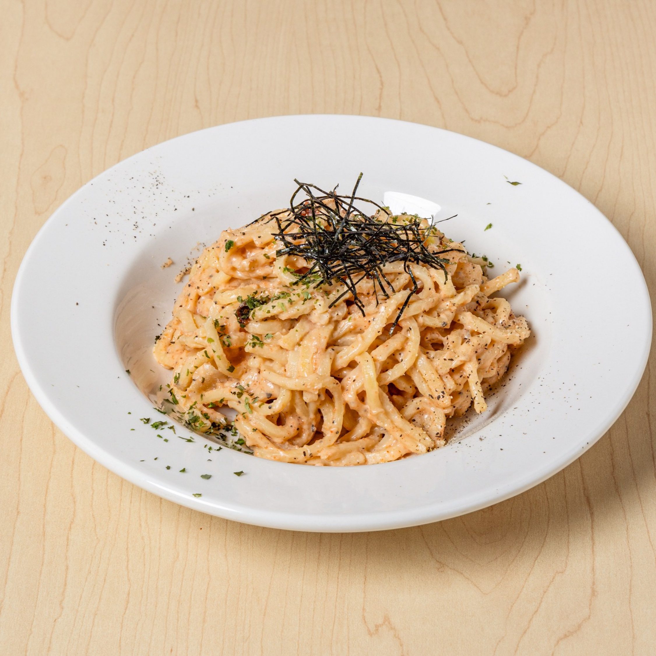 Mentaiko Cream Pasta.